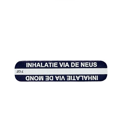 Spruyt Hillen Sticker inhalatie neus/mond 1000.00 Stuks