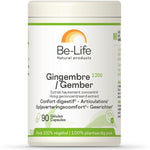Be-Life Gember 1200 bio 90.00 Vegetarische capsules