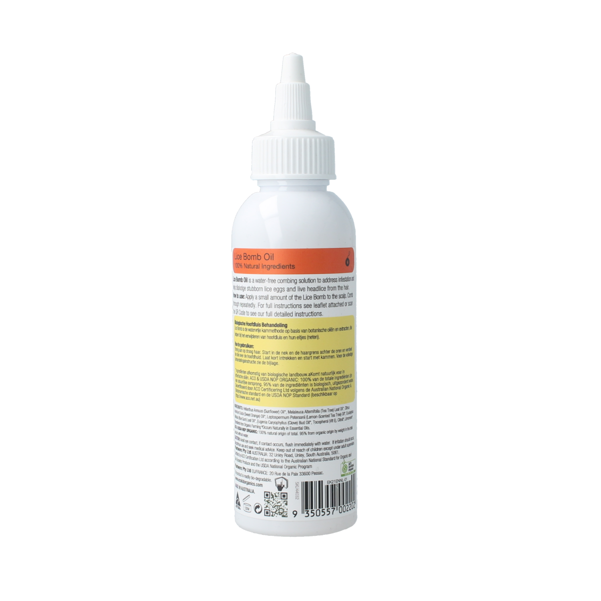 Ecokid Lice bomb hoofdluisbestrijding 125.00 Milliliter