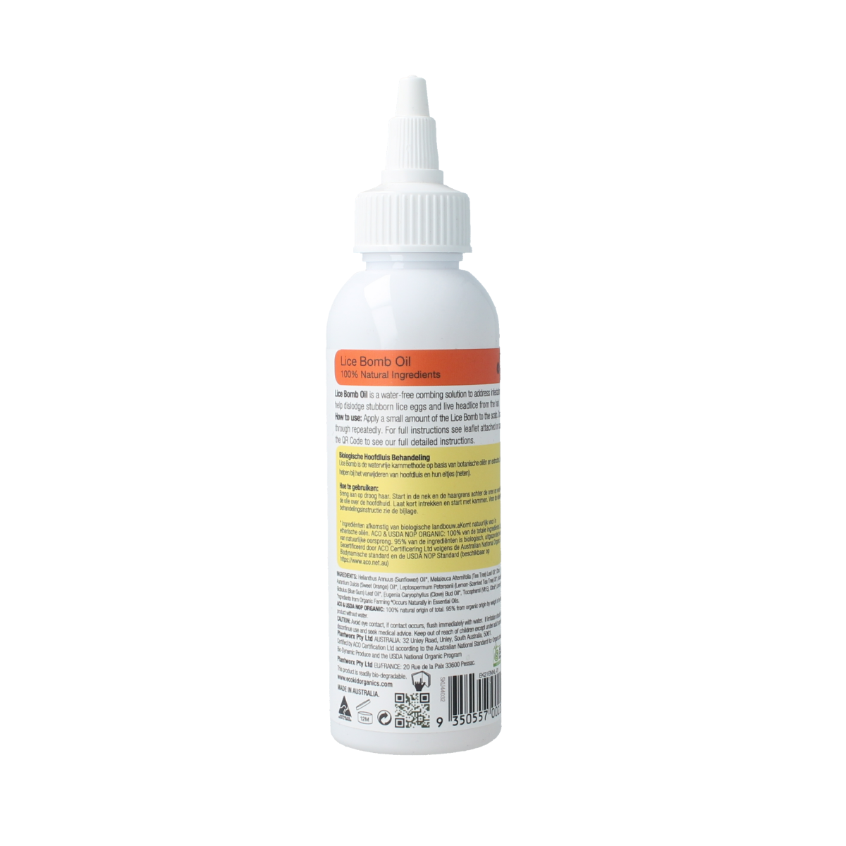 Ecokid Lice bomb hoofdluisbestrijding 125.00 Milliliter