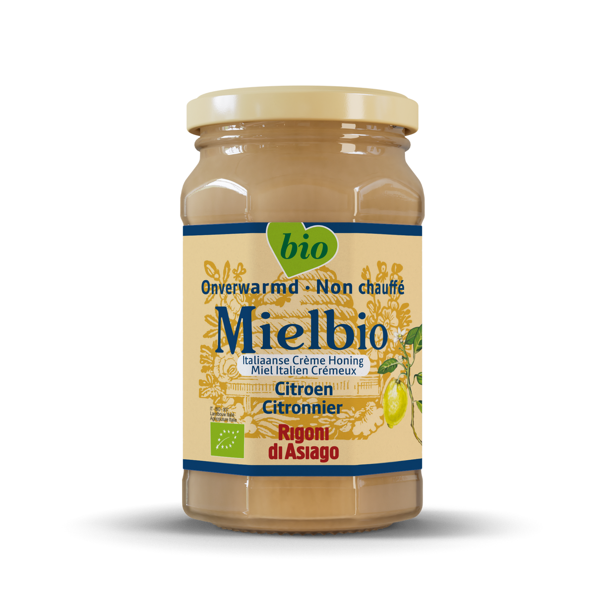 Mielbio Citroen creme honing bio 300.00 Gram