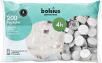 Bolsius Theelicht 17/38 wit 200 Stuks