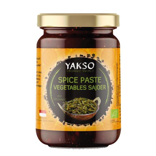 Yakso Spice paste vegetables sajoer (bumbu sajoer) bio 100.00 Gram