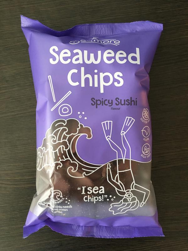 Seamore Zeewier tortilla chips spicy sushi 135.00 Gram