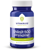 Vitakruid Shilajit 500mg PrimaVie 50% fulvinezuur 60.00 Vegetarische capsules