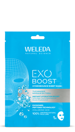 Weleda Exo boost hydrobounce sheet mask bio 20.00 Milliliter