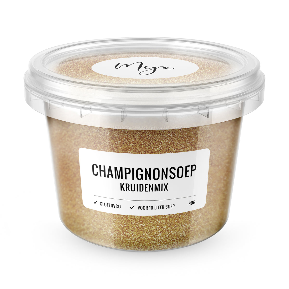 Myx Kruidenmix champignonsoep glutenvrij 80.00 Gram