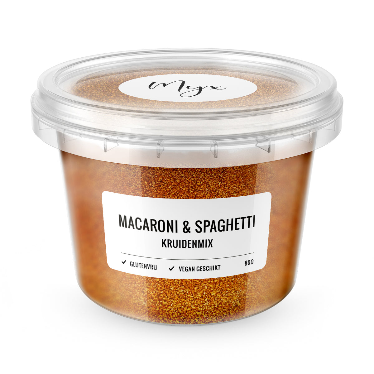 Myx Kruidenmix macaroni spaghetti glutenvrij 80.00 Gram