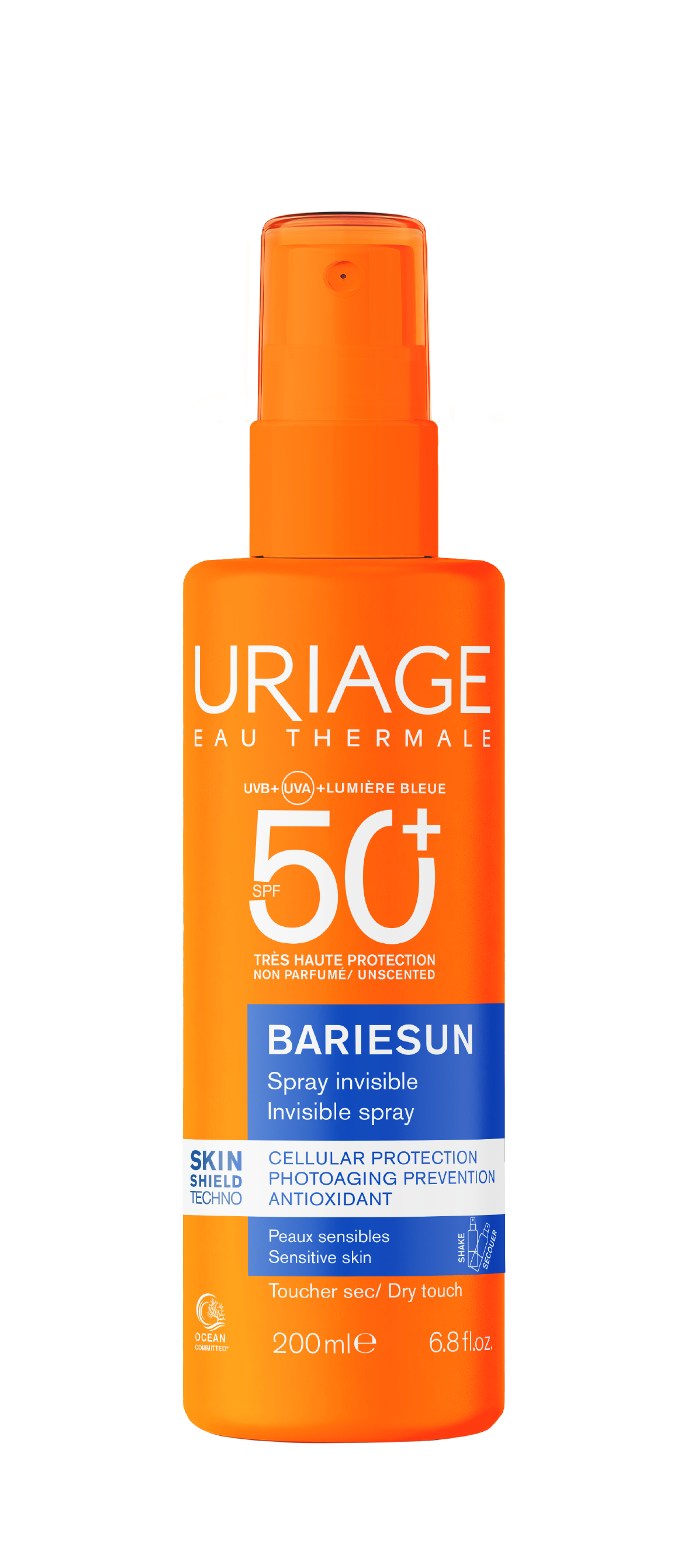 Uriage Bariesun spray fragrance free SPF50 200.00 Milliliter
