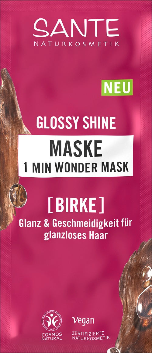 Sante Glossy shine 1 minuut wonder mask 20.00 Milliliter