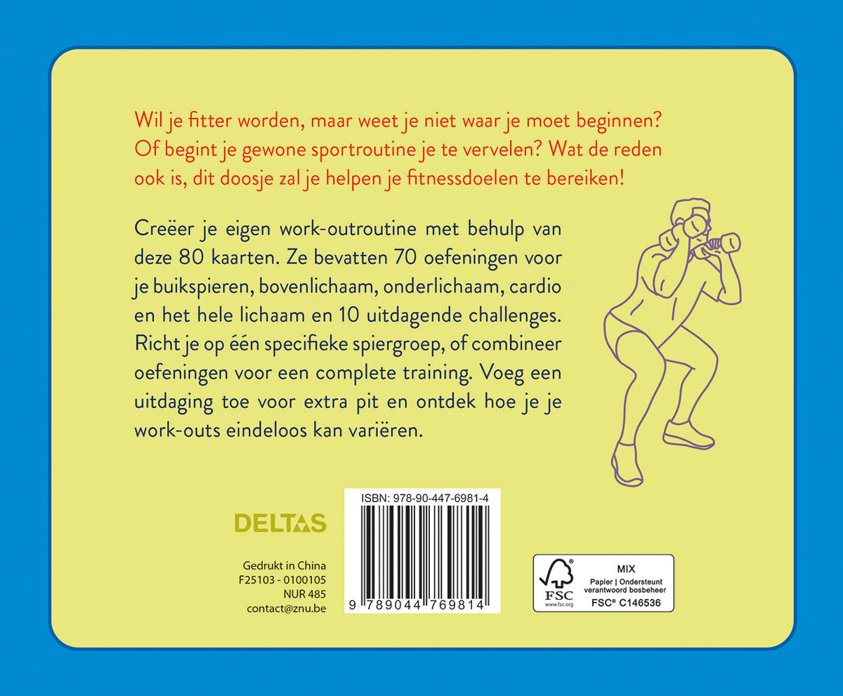 Deltas Full Body Workout - 80 kaarten 1.00 Set