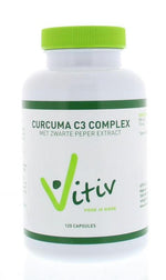 Vitiv Curcuma met zwarte peper 120.00 Capsules