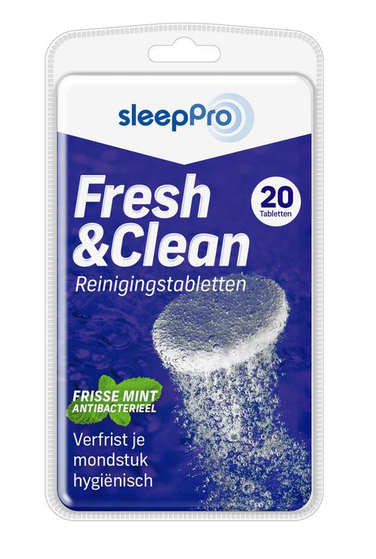 SleepPro Fresh & clean reinigingstabletten 20.00 Stuks