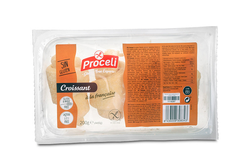 Proceli Croissant glutenvrij 4 stuks 200.00 Gram