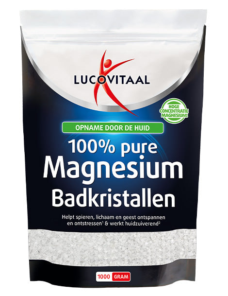 Lucovitaal Magnesium badkristallen 1.00 Kilogram