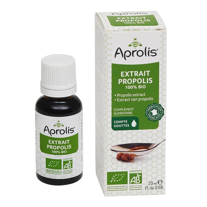 Aprolis Propolis extract 100% biologisch 20.00 Milliliter