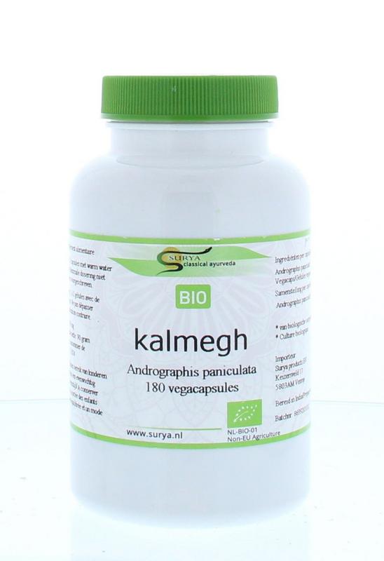 Surya Bio kalmegh 180.00 Vegetarische capsules