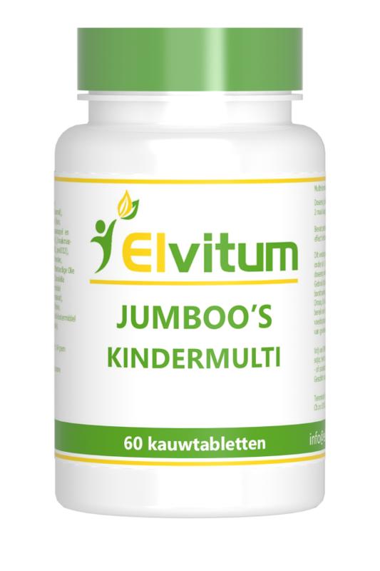 Elvitum  Jumboos kindermulti 60.00 Kauwtabletten
