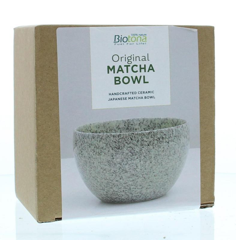 Biotona Matcha bowl grey & green 1.00 Stuks
