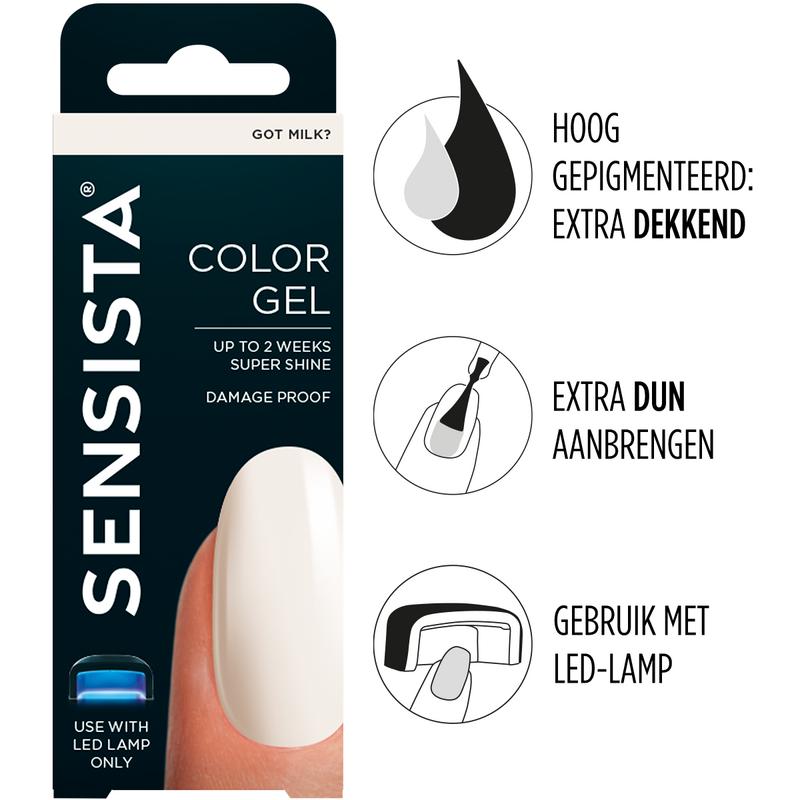 Sensista Color gel got milk 7.50 Milliliter