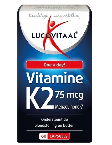Lucovitaal Vitamine K2 75mcg 60.00 Capsules