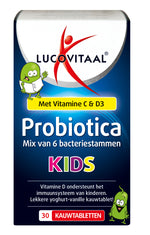 Lucovitaal Probiotica kids 30.00 Kauwtabletten