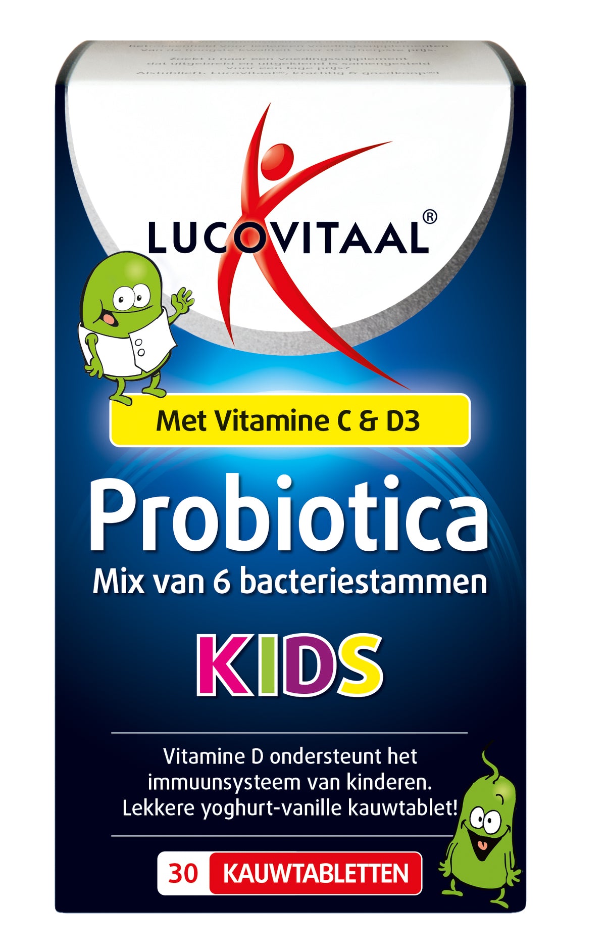 Lucovitaal Probiotica kids 30.00 Kauwtabletten