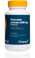 Fittergy Curcuma extract 400mg 60.00 Tabletten