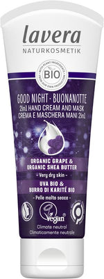 Lavera Good night 2-in-1 handcreme & masker bio 75.00 Milliliter