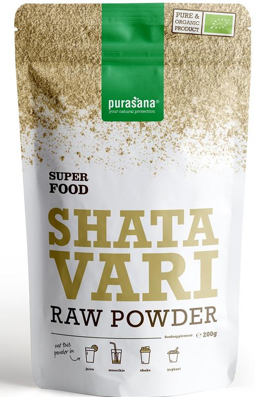 Purasana Shatavari poeder vegan bio 200.00 Gram