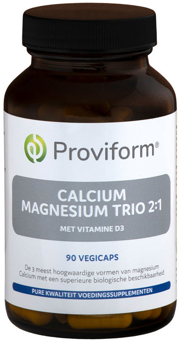 Proviform Calcium magnesium trio 2:1 & D3 90.00 Vegetarische capsules