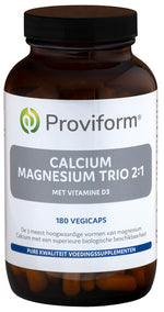 Proviform Calcium magnesium trio 2:1 & D3 180.00 Vegetarische capsules