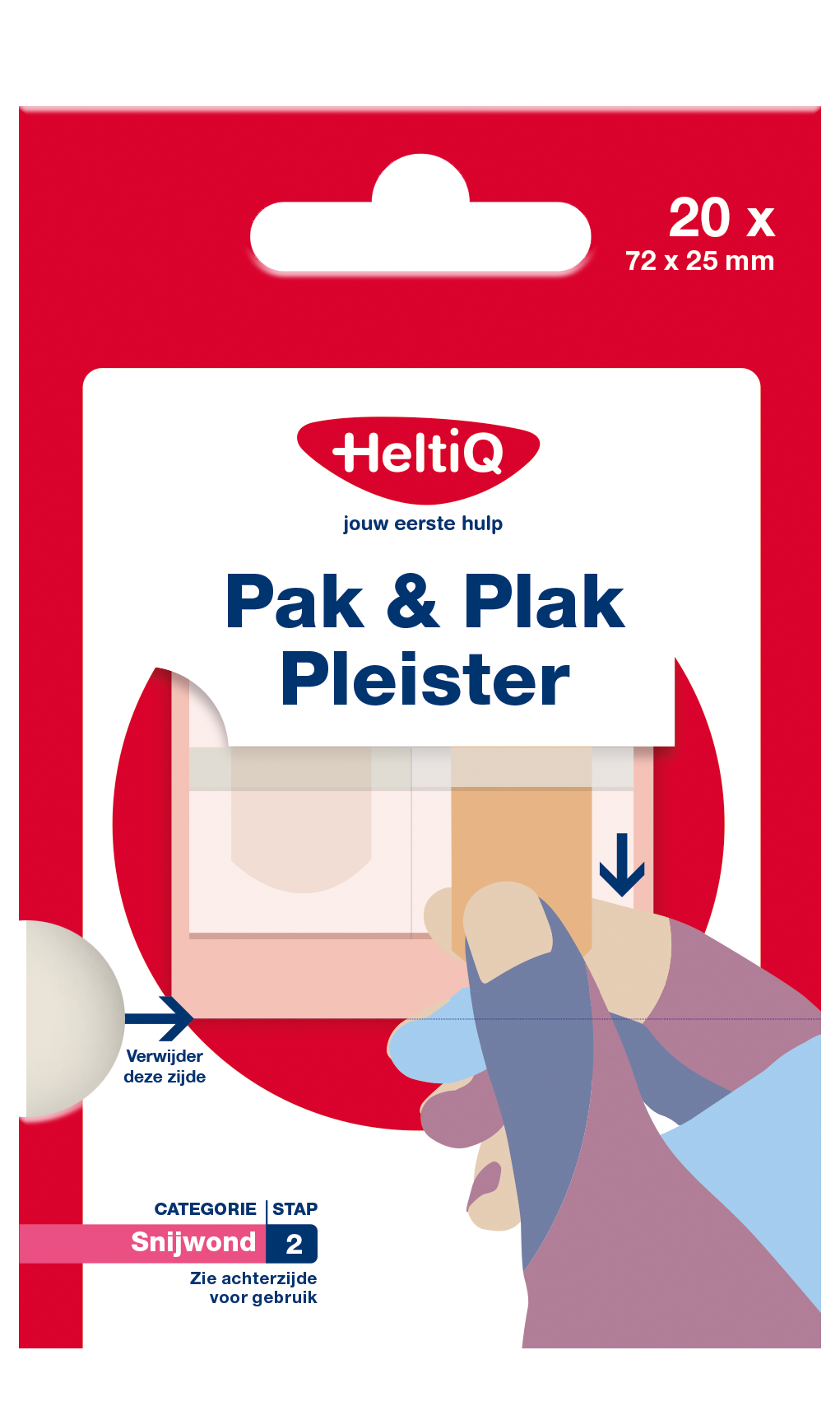 Heltiq Pak & plak textiel 20.00 Stuks