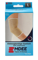 Emdee Elastic support elleboog maat L huidskleur 1.00 Stuks