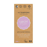 Ginger Organic Tampon normaal met applicator 14.00 Stuks