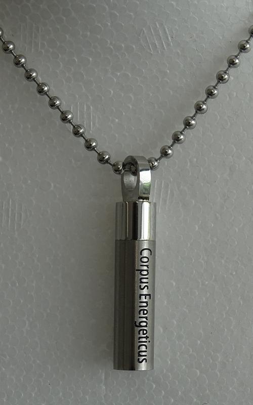 Vita Corpus Energeticus metalen hanger met ketting 1.00 Stuks