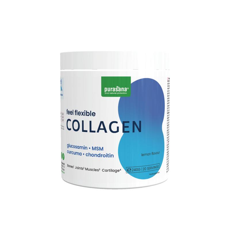 Purasana Feel flexible collageen MSM kurkuma glucosamine 240.00 Gram