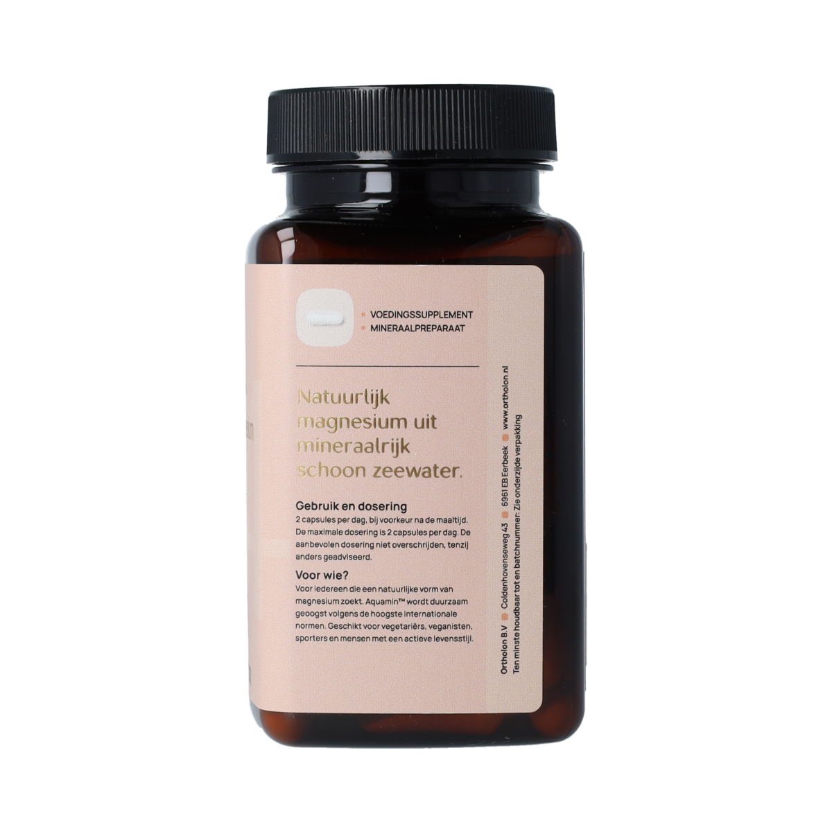 Ortholon Aquamin Zee Magnesium Vegan 60.00 Capsules