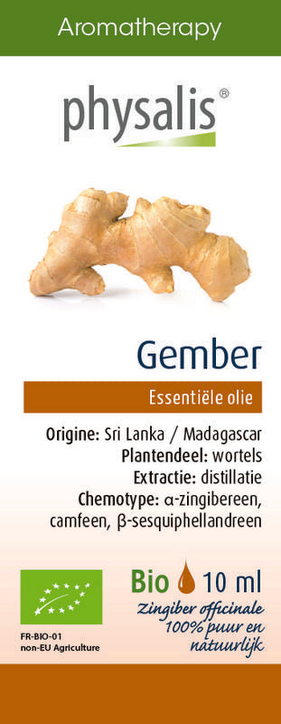 Physalis Gember bio 10.00 Milliliter