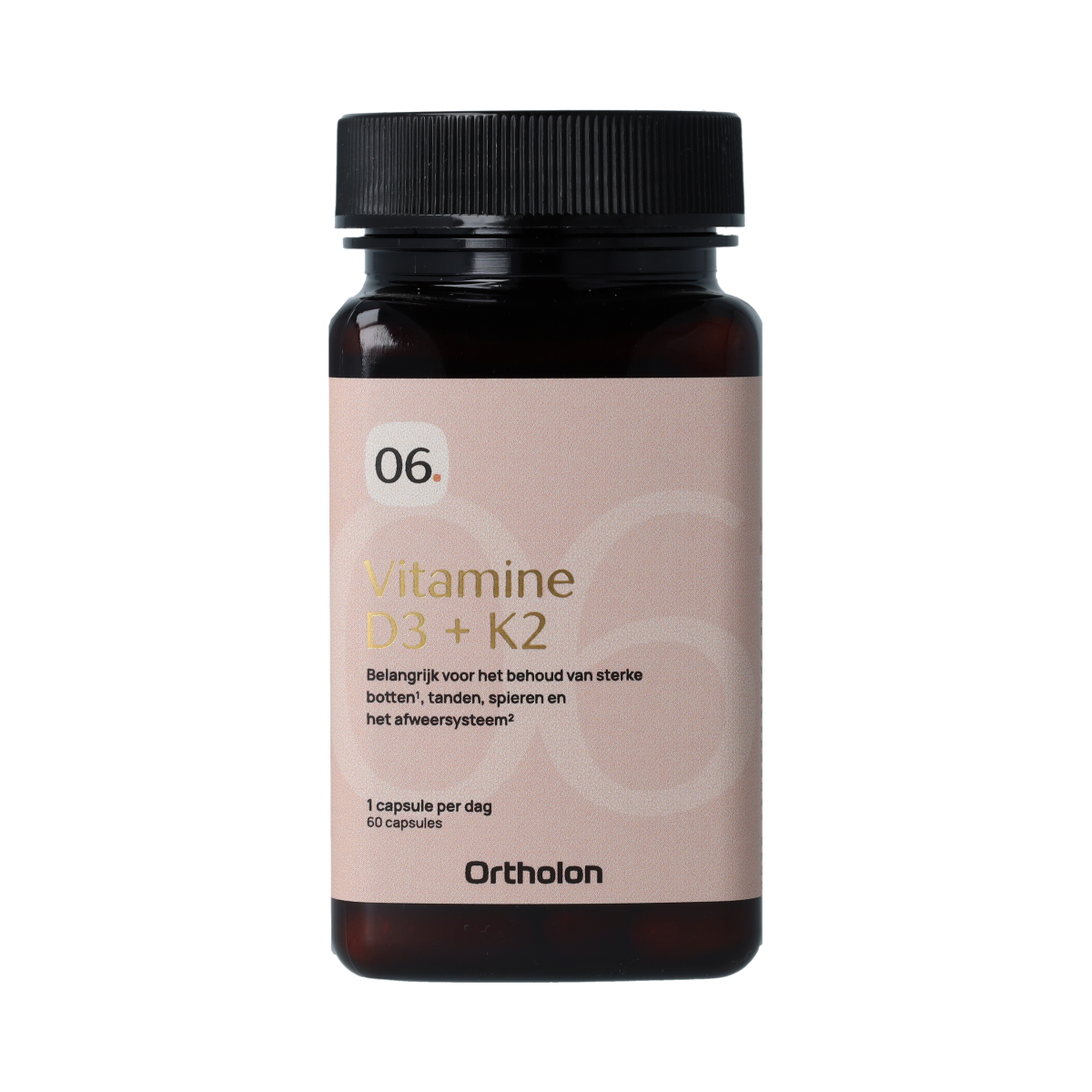 Ortholon Vitamine D3 + K2 60.00 Capsules