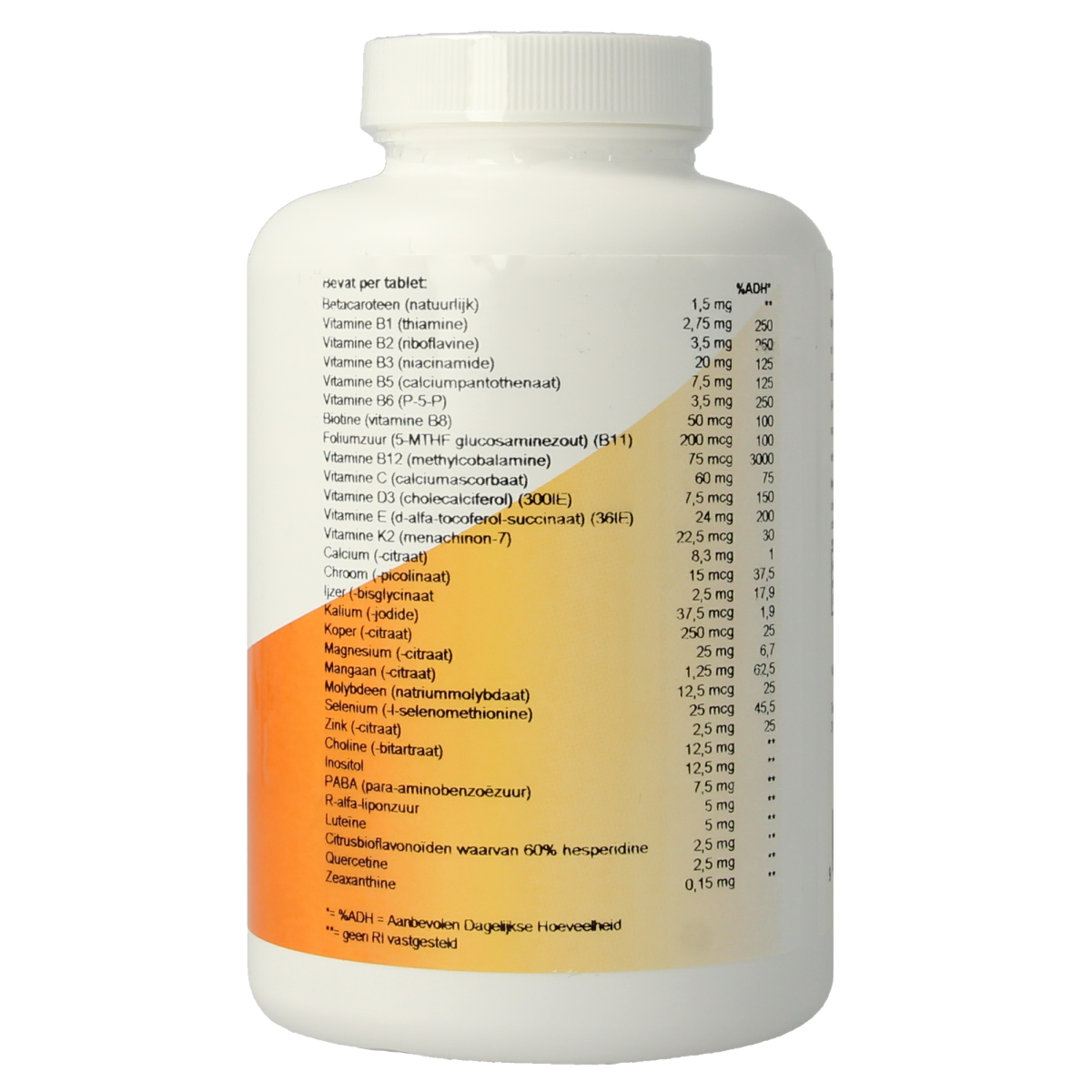 Ortholon Multi vitamineralen 180.00 Capsules