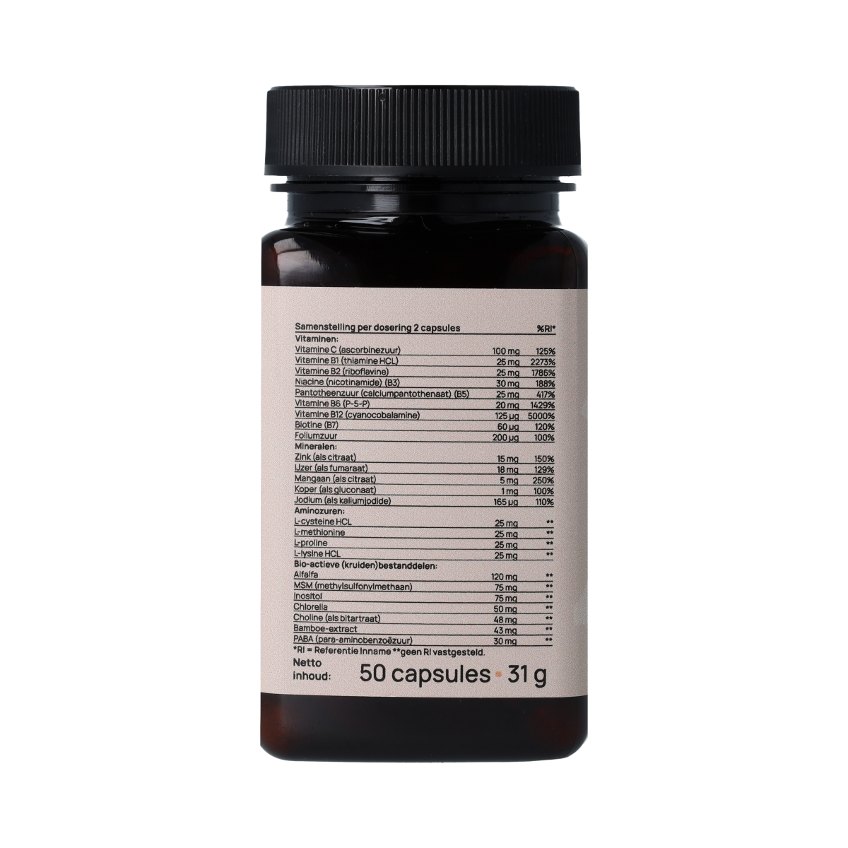 Ortholon Skin Hair Nails 50.00 Capsules