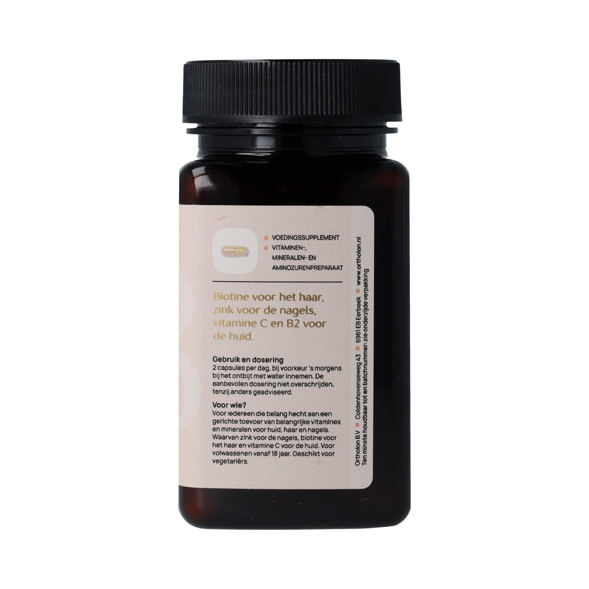 Ortholon Skin Hair Nails 50.00 Capsules