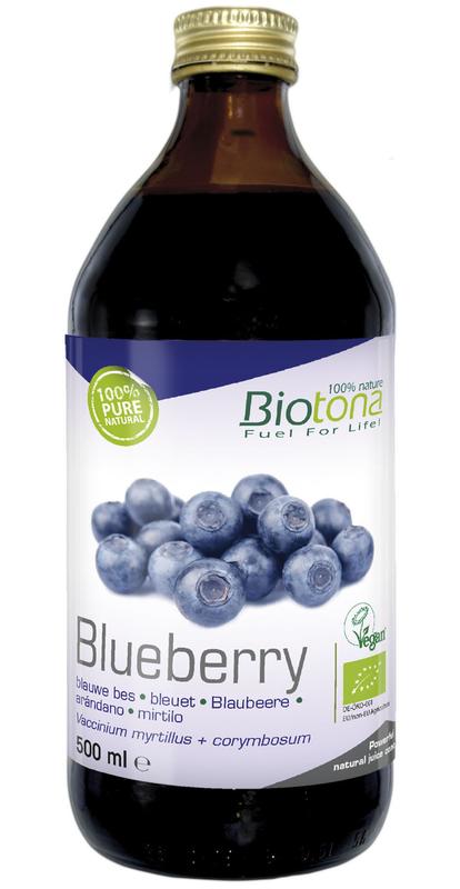 Biotona Blauwe bes concentraat bio 500.00 Milliliter