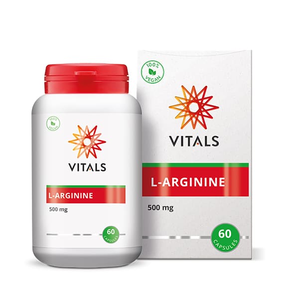 Vitals L-Arginine 500mg 60.00 Capsules