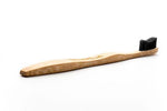 The Humble Co Tandenborstel bamboe adult zwart brush soft 1.00 Stuks