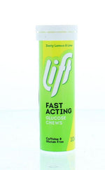 Lift LIFT GlucoTabs lemon/lime buisje  10.00 Tabletten
