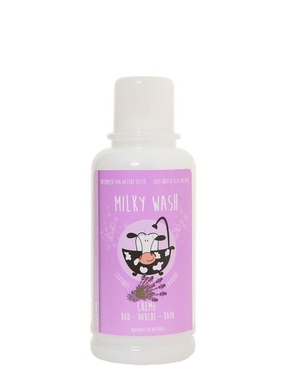 Evi Line Botermelk bad & douche lavendel 1.00 Liter