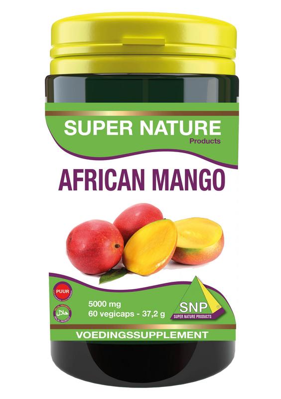 SNP African mango extract 5000mg puur 60.00 Vegetarische capsules