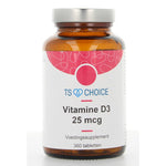 TS Choice Vitamine D3 25mcg  360.00 Tabletten